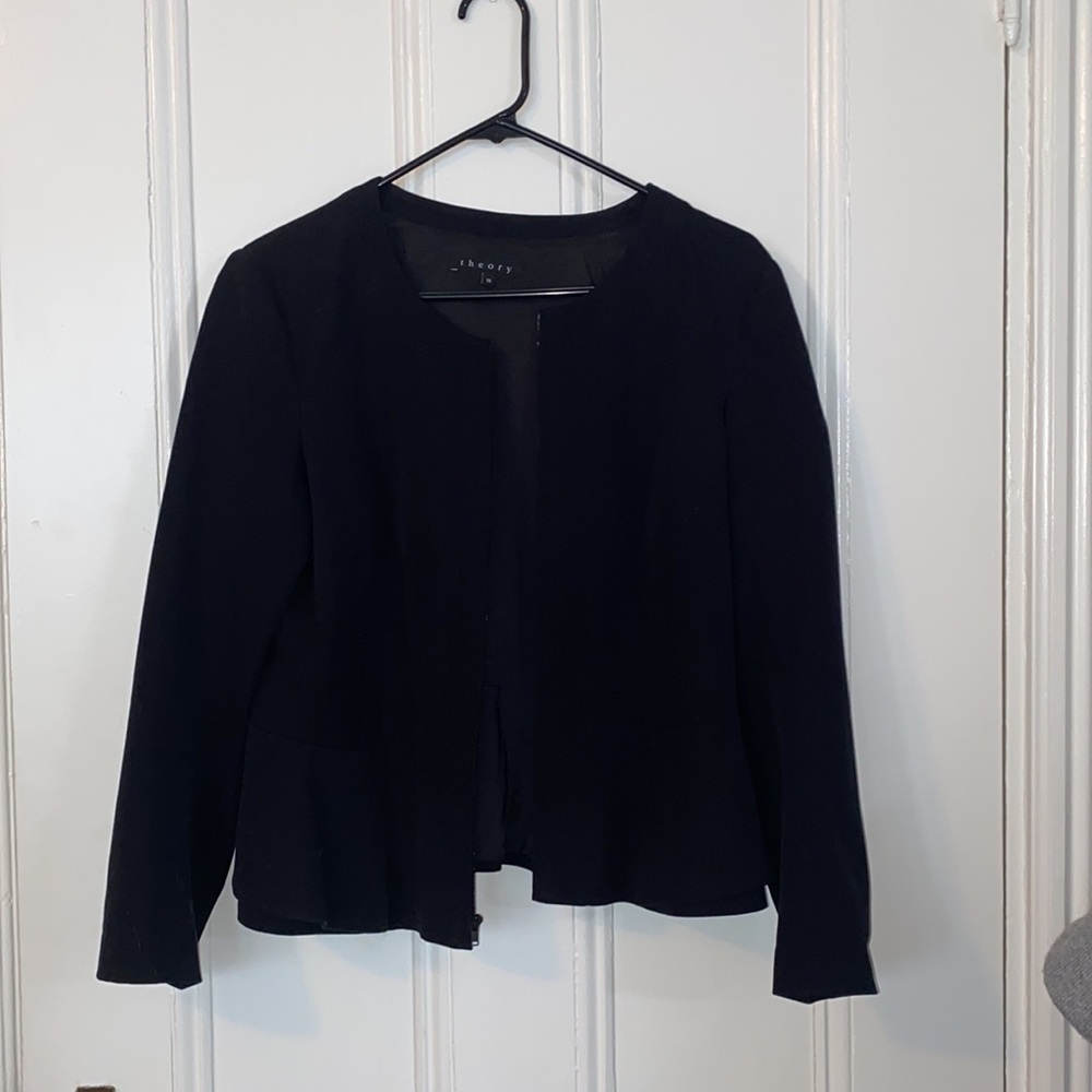 Theory Peplum Jacket / Blazer Size 12